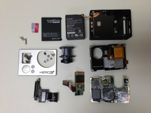 Hero 3+ dissassembled