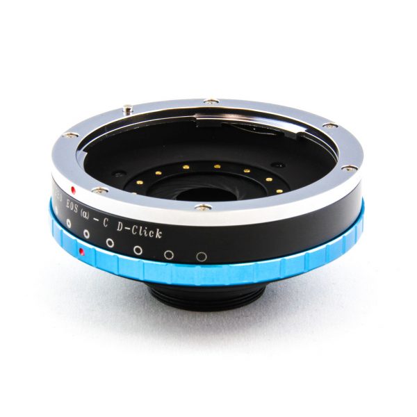 Canon EOS to C-Mount (Iris)