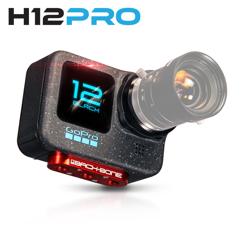 H12PRO - MODIFIED HERO12 BLACK - BACK-BONE